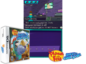 Phineas and Ferb - Quest for Cool Stuff (USA) Cover
